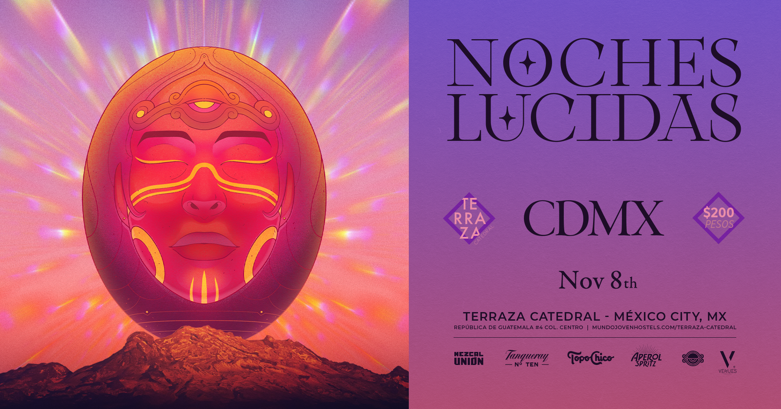 Noches Lucidas: CDMX – 8 de Noviembre