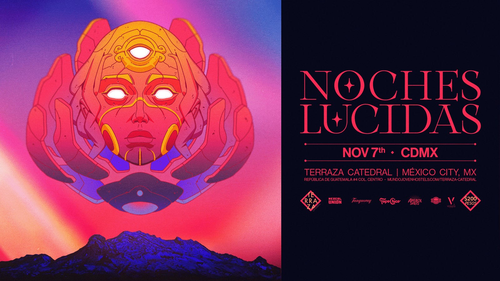 Noches Lucidas: CDMX Nov 7th